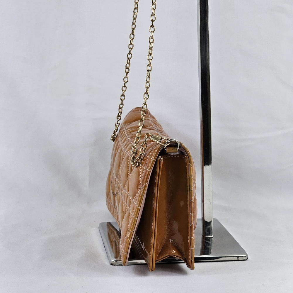 DIOR Patent Cannage Lady Dior Convertible Clutch - Picture 7 of 9